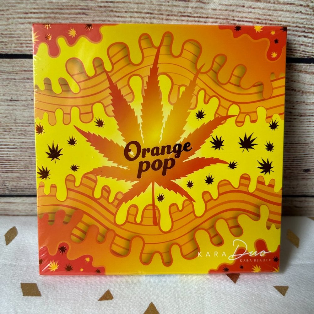 Kara Beauty Orange Pop Eyeshadow Palette